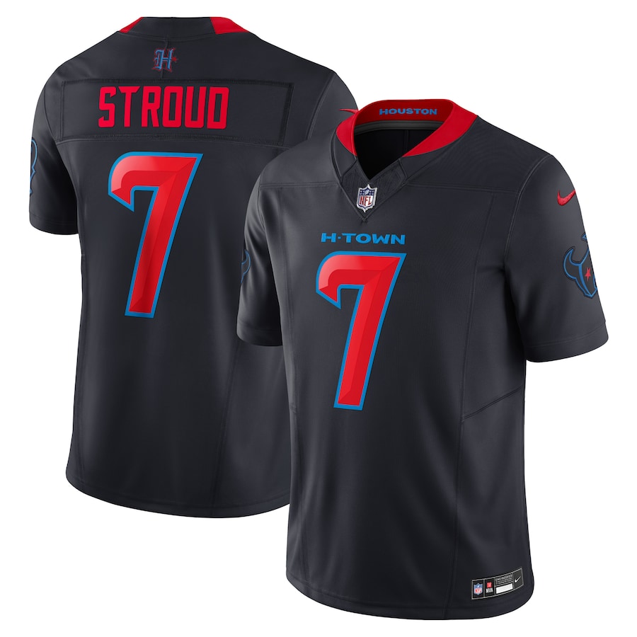 Houston Texans Jerseys Shop – Explore men8217s nike c.j. stroud navy houston texans 2nd alternate vapor f.u.s.e. limited jersey Collection