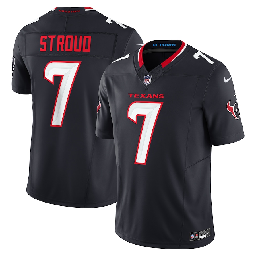 Houston Texans Jerseys Shop – Explore men8217s nike c.j. stroud navy houston texans vapor f.u.s.e. limited jersey Collection