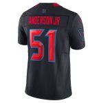 Houston Texans Jerseys Shop – Explore men8217s nike will anderson jr. navy houston texans 2nd alternate vapor f.u.s.e. limited jersey Collection