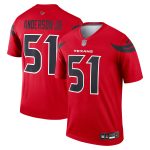 Houston Texans Jerseys Shop – Explore men8217s nike will anderson jr. red houston texans alternate legend player performance top Collection