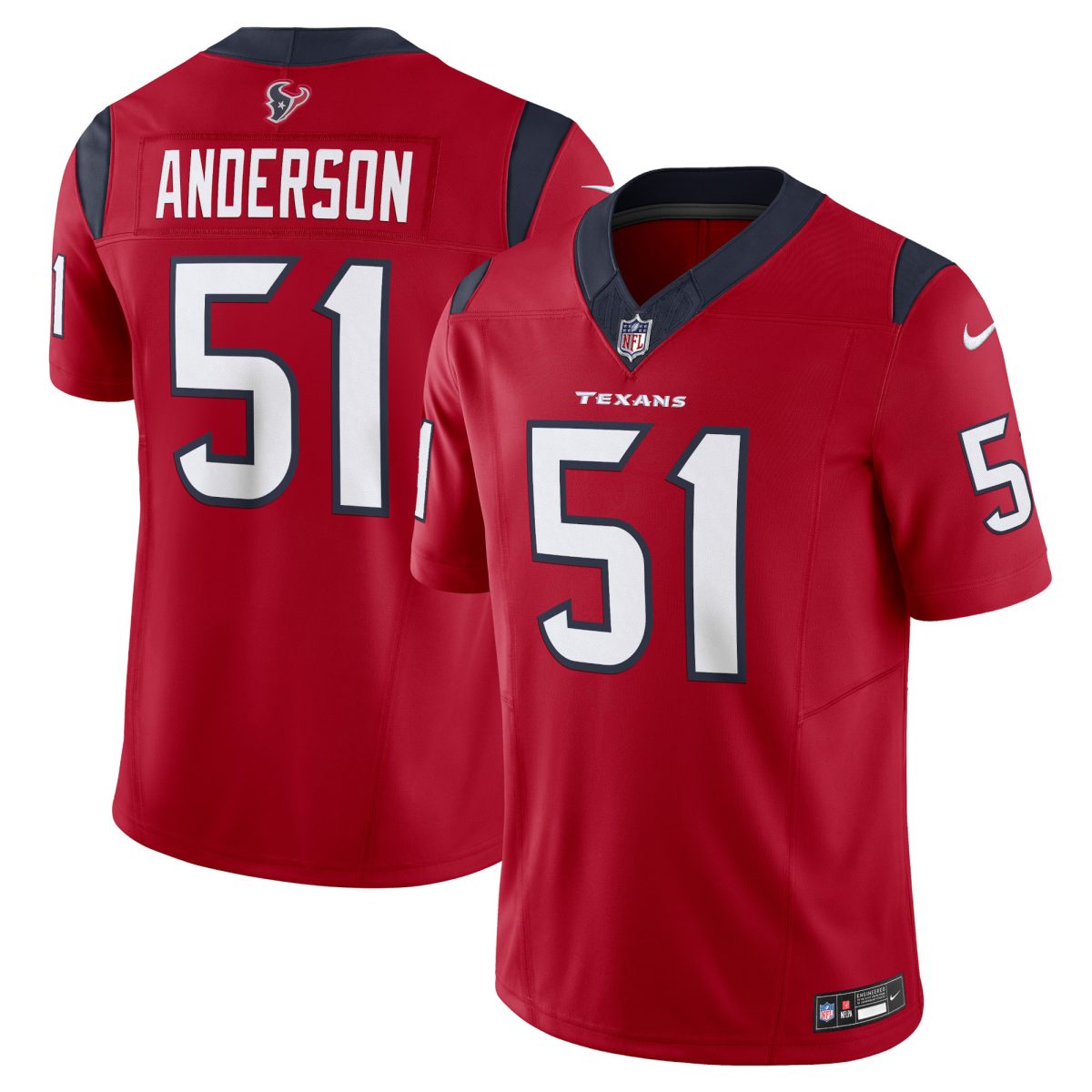 Houston Texans Jerseys Shop – Explore men8217s nike will anderson jr. red houston texans vapor f.u.s.e. limited jersey Collection