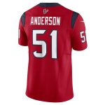 Houston Texans Jerseys Shop – Explore men8217s nike will anderson jr. red houston texans vapor f.u.s.e. limited jersey Collection