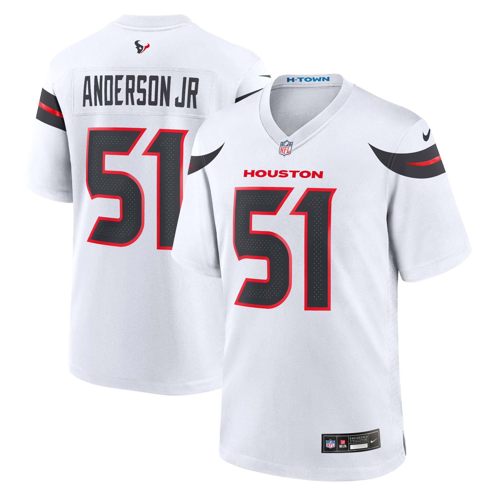 Houston Texans Jerseys Shop – Explore men8217s nike will anderson jr. white houston texans game jersey Collection