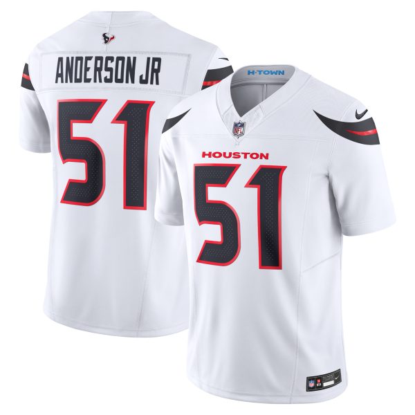 Houston Texans Jerseys Shop – Explore men8217s nike will anderson jr. white houston texans vapor f.u.s.e. limited jersey Collection
