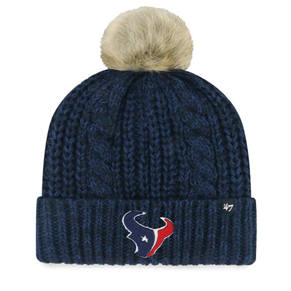 Houston Texans Jerseys Shop – Explore women8217s 821747 navy houston texans meeko cuffed knit hat with pom Collection