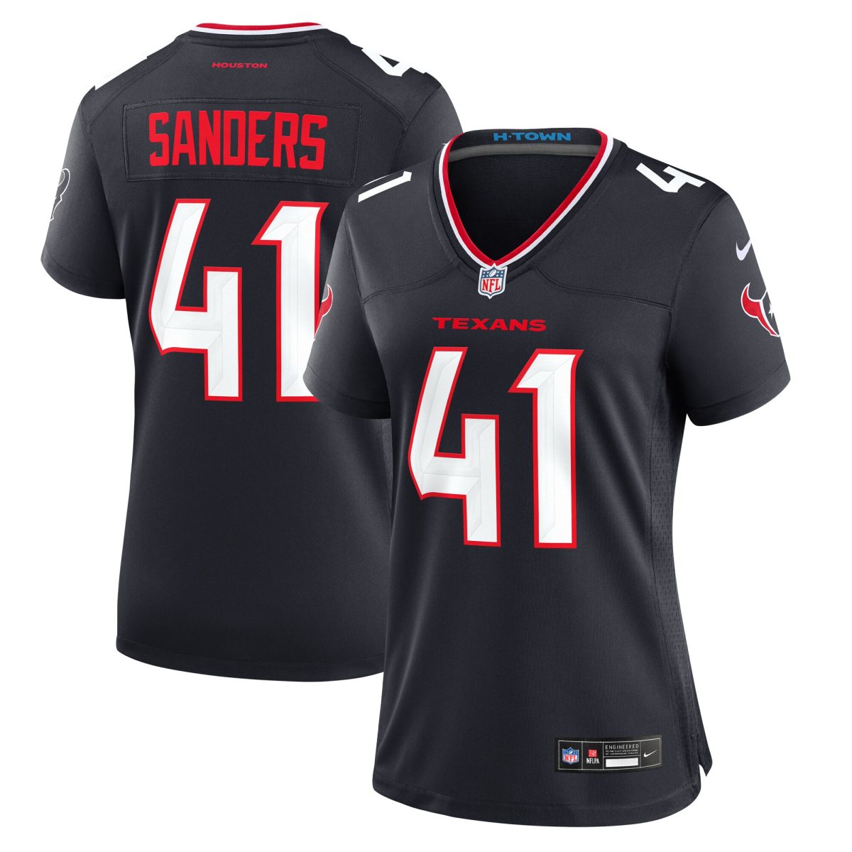 Houston Texans Jerseys Shop – Explore women8217s nike myjai sanders navy houston texans team game jersey Collection