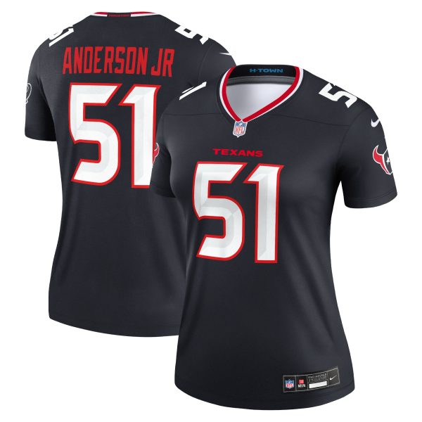 Houston Texans Jerseys Shop – Explore women8217s nike will anderson jr. navy houston texans legend player performance top Collection