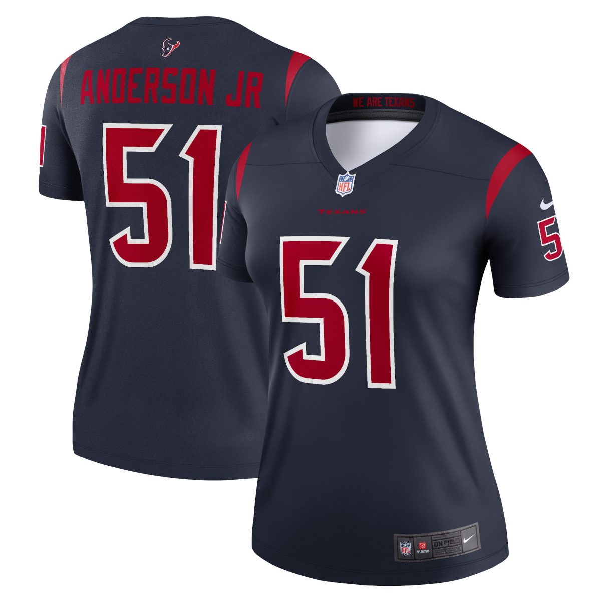 Houston Texans Jerseys Shop – Explore women8217s nike will anderson jr. navy houston texans team legend player performance top Collection