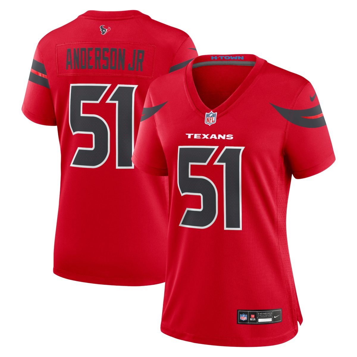 Houston Texans Jerseys Shop – Explore women8217s nike will anderson jr. red houston texans alternate game jersey Collection