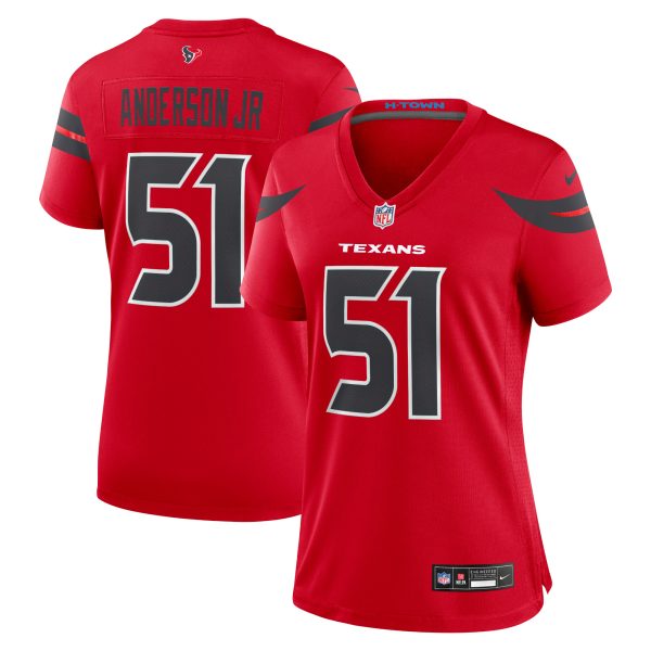 Houston Texans Jerseys Shop – Explore women8217s nike will anderson jr. red houston texans alternate game jersey Collection