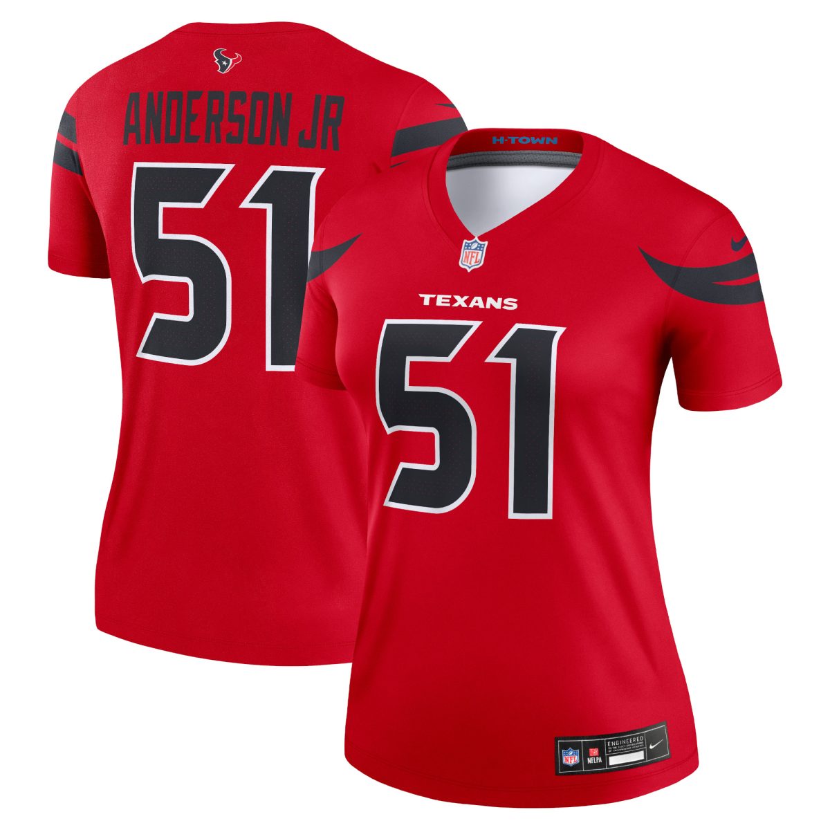 Houston Texans Jerseys Shop – Explore women8217s nike will anderson jr. red houston texans alternate legend player performance top Collection