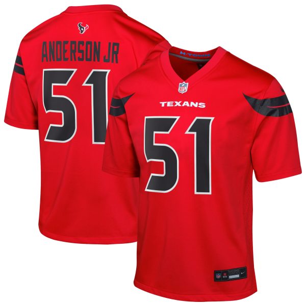 Houston Texans Jerseys Shop – Explore youth nike will anderson jr. red houston texans alternate game jersey Collection